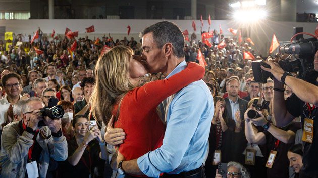 Pedro Sánchez y Begoña Gómez
