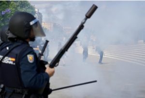 Los cinco detenidos en los altercados de la manifestación por la vivienda en València pasarán este lunes a disposición judicial