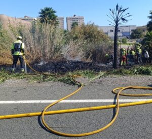 incendio Vinival Alboraya