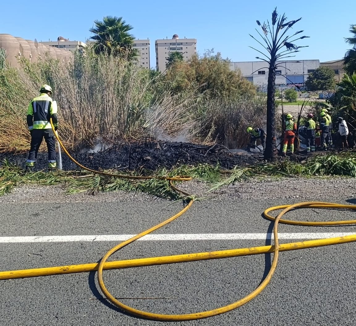 incendio Vinival Alboraya