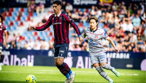 El Levante cae en el Ciutat ante el mejor Atlético de la temporada: 0-2