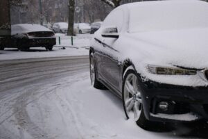 nieve coche