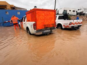 Protección Civil de Torrent en Oliva
